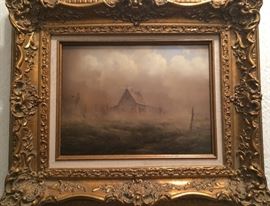 Dr. Parker "Old House" 9x12