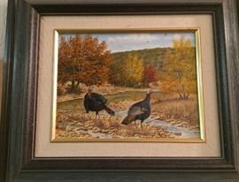 Manuel Garza "Turkeys" 6x8