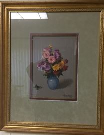 A.D. Greer "Flowers" 8x12
