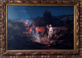 Jack Bryant "Campfire" 24x36