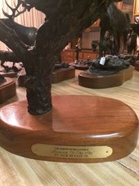 Jack Bryant "Monarch of the Sky" Bald Eagle Bronze