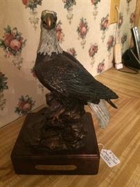 Jack Bryant "Bald Eagle" Bronze