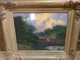 D.R. PARKER "Waterfall" 16x20