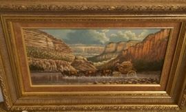 John French "Stage Coach 2" 8x17