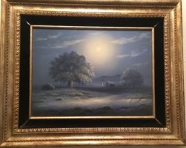 Dr. Parker "Moon House" 12x16