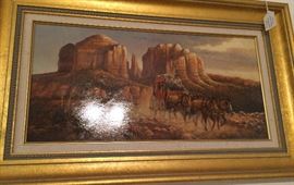 John French "Stage Coach" 12x24