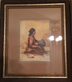 Cynthia Watkins "Potmaker"  5x7