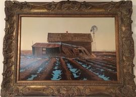 B.B. Barrick "Barn & Windmill" 20x30