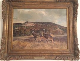 Travis Keese "Gobblers In The Morning Dew" 18x24