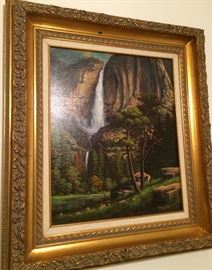 R. Hedge "Waterfall" 20x24