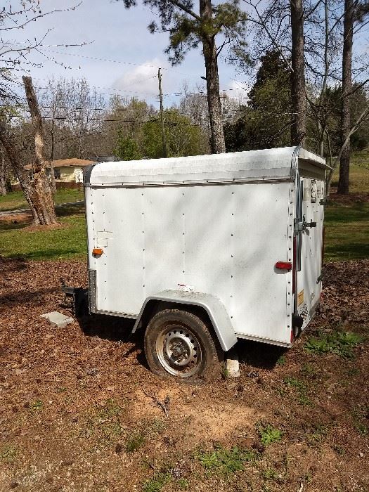 Side view of utility/lawn trailer