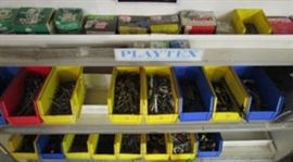 Nails, screws, nuts, and bolts