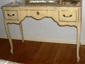 another view of French Provincial mirrored vanity