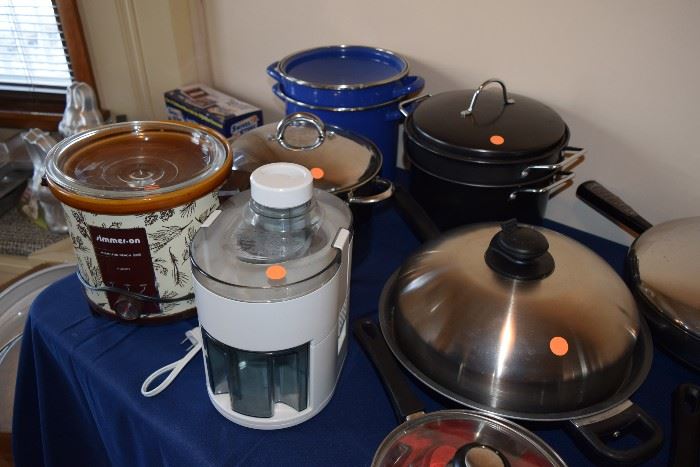 Small appliances and cookware