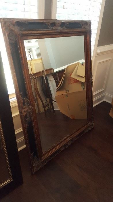 Ornate Framed Mirror -  40 1/2 X 50 1/2