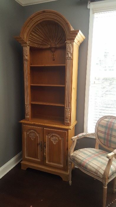 French  Style Pine Bookcase