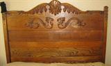 Double bed great look Notice Griffins WQuarter sewn Oak $325 asking.