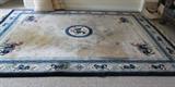 Great rug. Race horse motif  12'8"x9  $325