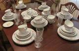 jAPAN brand- LOVELY FINE CHINA   PATTERN ANNE $250 SERV 12