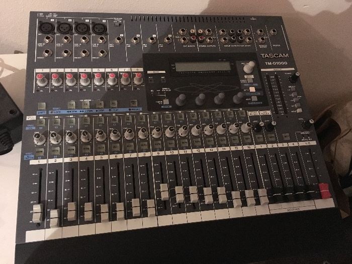 Tascam Mixing Board