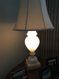 Italian Marble Lamps