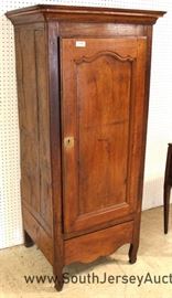 ANTIQUE 18th Century Circa 1790's-1810's Continental Chimney Cupboard in the Mahogany 