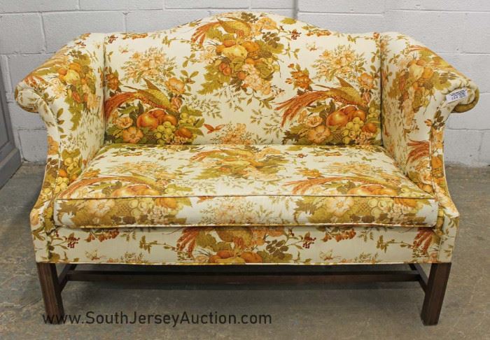 Chippendale Style Hump Back Loveseat by "Hammory Furniture" 