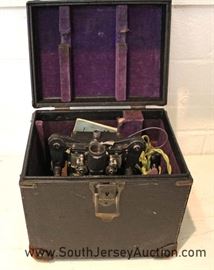 VINTAGE Bell and Howell Filmo M Glass Slide Motion Picture Projector Circa 1900's 