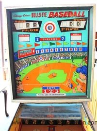 VINTAGE Pinball Baseball Machine 