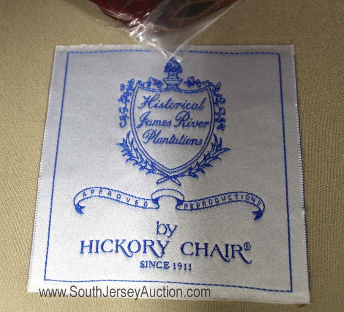 NICE Queen Anne High Back Wing Chair by "Hickory Chair Co." 