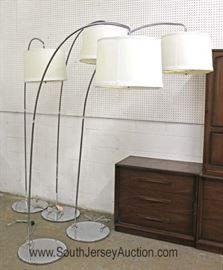 Selection of Modern Swag Pole Lamps 