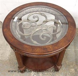  2 Piece Contemporary Glass Top Decorator Coffee and End Table

 Maybe Offered Separate 