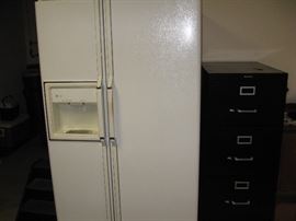 GE Side By Side, Four Drawer Filing Cabinet...