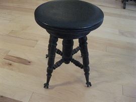 Antique Piano Stool...
