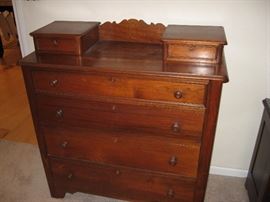 Vintage Chest with Glove Drawers on Top...