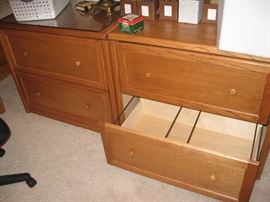 Wood Filing Cabinets...