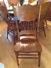 Eight Dining Room Chairs...