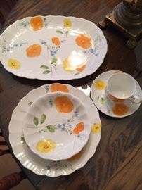 Some of the beautiful Dishes, Mikasa, Poppy Love...