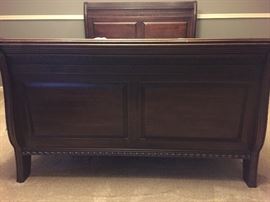 Base of queen sleigh bed 