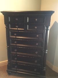 Tommy Bahama Tortola Chest with top drawers lined for jewelry 