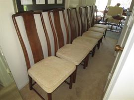 6 Henredon dining chairs