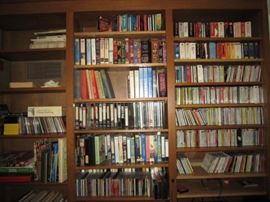 CD's and VHS's-a lot of opera and classical music