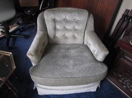 Pair of chairs needing reupholstering