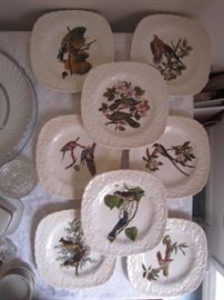 Alfred Meakin "Birds of America" plates