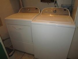 Whirlpool Cabrio washer and dryer
