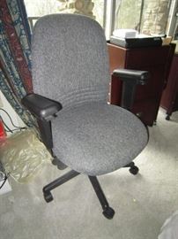One of several office chairs