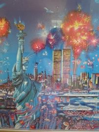 Yamagata poster-Happy Birthday Liberty USA"