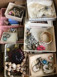 Tons of costume jewelry.....