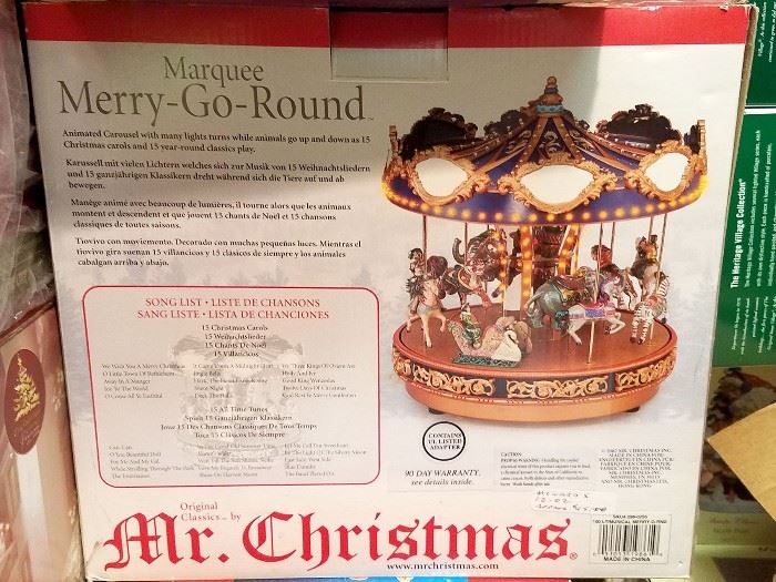Christmas Merry-Go-Round