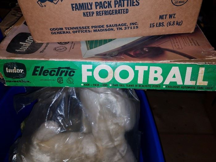 Vintage Electric Football game
